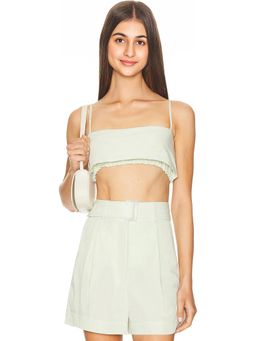 Matthew Bruch - Structured Bandeau Crop Top