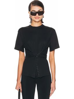 Mugler - Short Sleeve Top