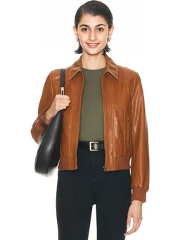 Nili Lotan - Sue Leather Bomber Jacket