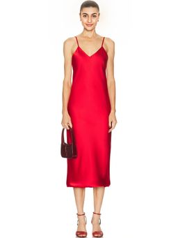 Norma Kamali - Bias Slip Midcalf Dress