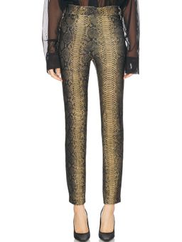 Norma Kamali - High Waisted Pencil Leg Jeans