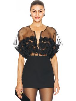 Norma Kamali - Super Oversized Sleeveless Boyfriend Bodysuit