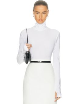 Norma Kamali - Long Sleeve Turtleneck Bodysuit