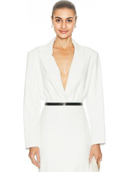 Norma Kamali - Easy Fit Single Breasted Bodysuit