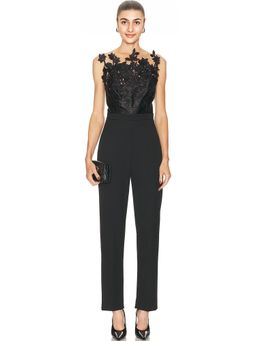 Oscar de la Renta - Strapless Jumpsuit