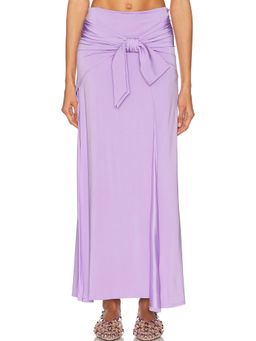 RABANNE - Tie Maxi Skirt