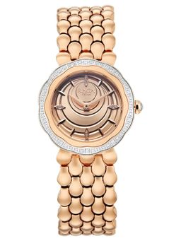 Titan - Raga Paris with Love Quartz Analog Rose Gold Watch (2838Wm01) (Medium)