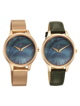 Fastrack - 2X Edit Analog Multi-Color Dial Watch Interchangeable Strap (6296Wm03) (Medium)