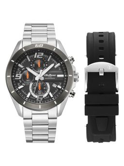 Titan - Octane Velocity Sporty Black Watch with Straps (90253Km01) (Medium)