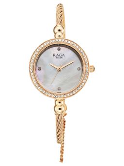 Titan - Raga Spotlight 2.0 Quartz Analog Silver Watch (95425Wm01) (Medium)