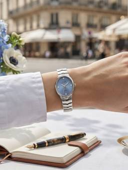ELLE - Women Metal Round Blue Watch-El-Ln-Blu