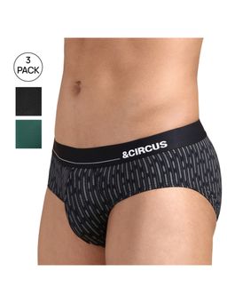 Tailor and Circus - Men Briefs Multi-Color Mid Waist (Pack of 3)