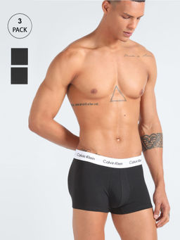 Calvin Klein - Underwear Men Trunk Black Mid Waist