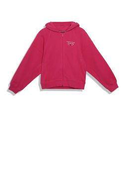 Tommy Hilfiger - Pink Solid Regular Fit Jacket