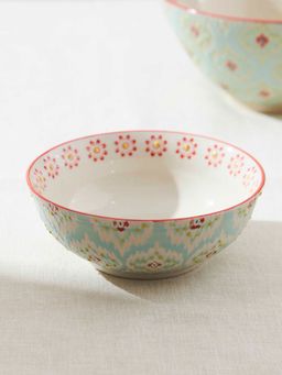 Chumbak - Ikat Fusion Dessert Bowl Blue