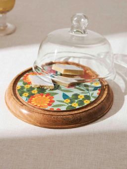 Chumbak - Marigold Cake Cloche with Stand