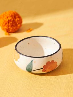 Chumbak - Marigold Dessert Bowl Handpainted