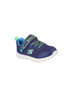 SKECHERS - Boys Comfy Flex - Mini Trainer Navy Blue Casual Shoes