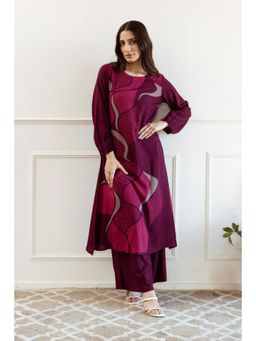 Gahan - Womens Viscose Rayon Straight Printed Kurta with Palazzo