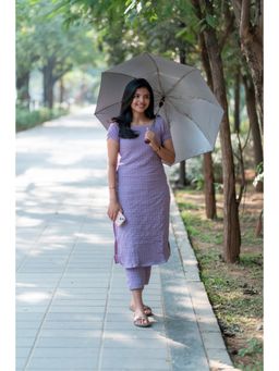 Gahan - Womens Viscose Rayon Straight Solid Kurta with Pant