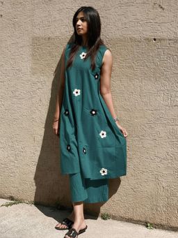 Gahan - Womens Viscose Rayon Anarkali Printed Kurta with Pant