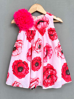 LABEL NEETI - Pink Floral Print Dress