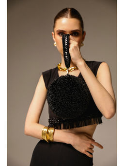 FOREVER NOOR - Cosmo Black Handbag