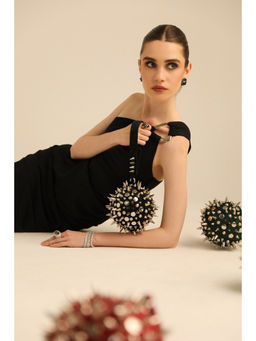 FOREVER NOOR - Galaxy Black Handbag