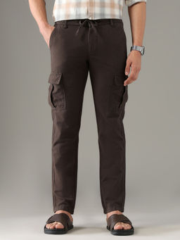 Arrow Sports - Brown Men Slim Fit Spring Sorbet Cargo