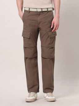 U.S. Polo Assn. Denim Co. - Brown Straight Fit Cargo