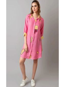 The House of Hemp - Pink Overthinking Dress