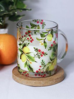 Strokes by Namrata Mehta - Zesty Lemon Glass Mug