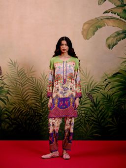 Shetab Kazmi - Prism Printed Multi-Color Co-Ord Set