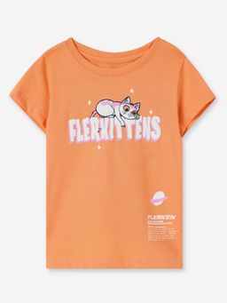 The Souled Store - Official Marvel Fler Kittens Girls T-Shirt