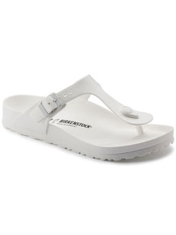 Birkenstock - Gizeh White Solid Regular Width Sandals
