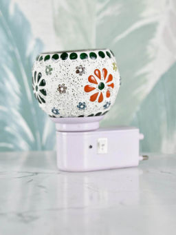 SOWPEACE - Serenity Electric Camphor Lamp - Mosaic Plug-In Aroma Diffuser For Home & Pooja