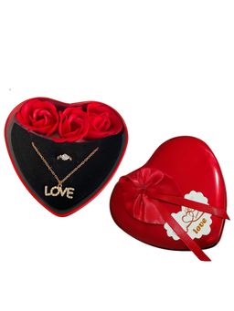 Special You - Valentine Gift For Girlfriend With Pendant & Ring Heart Shape Box