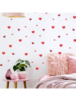 Special You - Red Heart Wall Stickers For Home Decoration