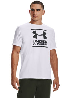 Under Armour - Men Gl Foundation Short Sleeve T Shirt - White