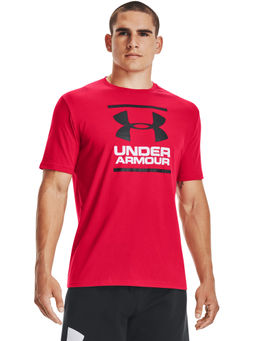 Under Armour - Men Gl Foundation Short Sleeve T-Shirt - Red