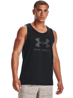 Under Armour - Men Sportstyle Logo Tank - Black