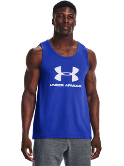 Under Armour - Men Sportstyle Logo Tank - Blue