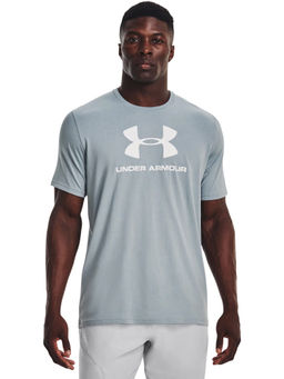 Under Armour - Men Sportstyle Logo Short Sleeves T-Shirt - Blue