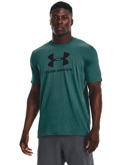 Under Armour - Men Sportstyle Logo Short Sleeves T-Shirt - Green