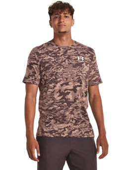 Under Armour - Men ABC Camo Short Sleeve T-Shirt - Brown
