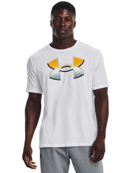 Under Armour - Men Big Logo 2.0 Short Sleeves T-Shirt - White