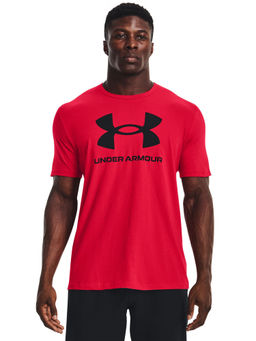 Under Armour - Men M Sportstyle Logo T-Shirt - Red