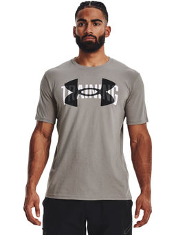 Under Armour - Men Training Overlay Short Sleeves T-Shirt - Grey