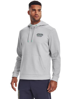 Under Armour - Men Fleece Hoodie - Grey