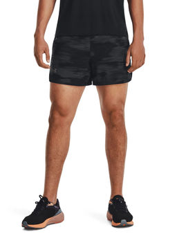 Under Armour - Men Launch 5 Printed Shorts - Grey